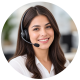 Customer support lady